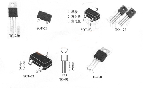 贴片三极管的引脚顺序